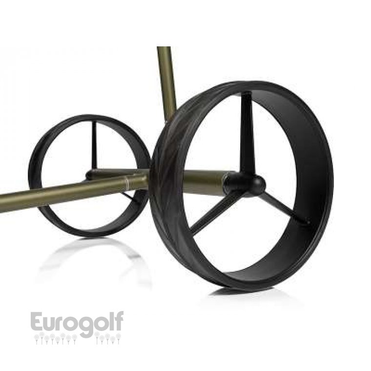 Chariots golf produit Carbon Travel Verde Black 2.0 de JuCad  Image n°6