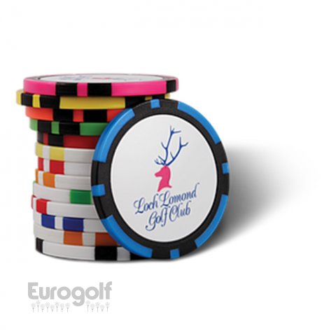Logoté - Corporate golf produit Poker Chips de PRG
