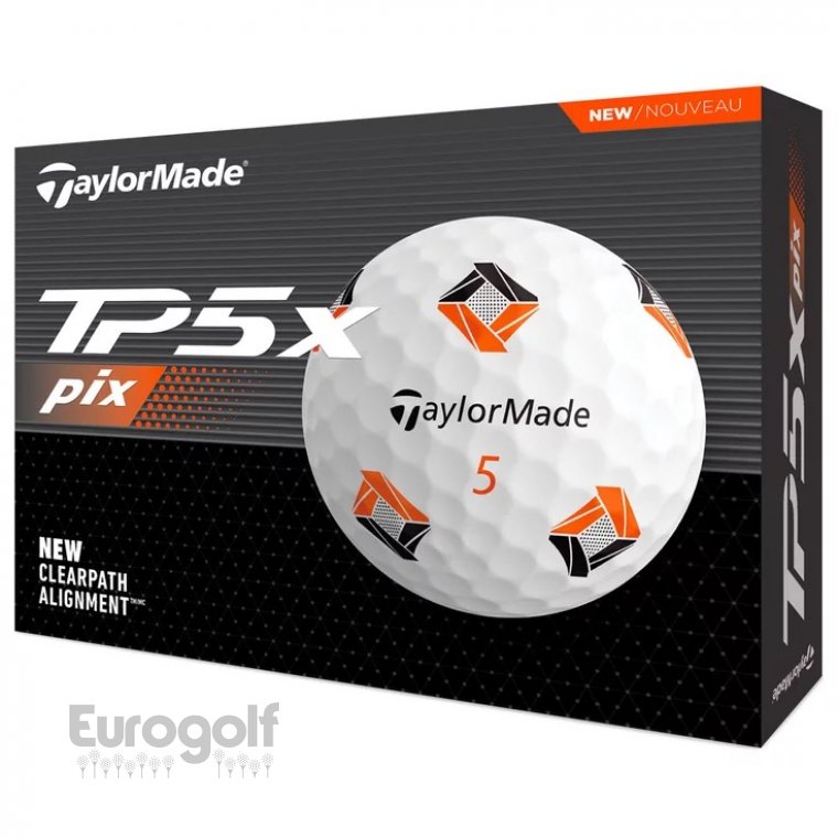 Logoté - Corporate golf produit TP5X PIX 3.0 de TaylorMade  Image n°1