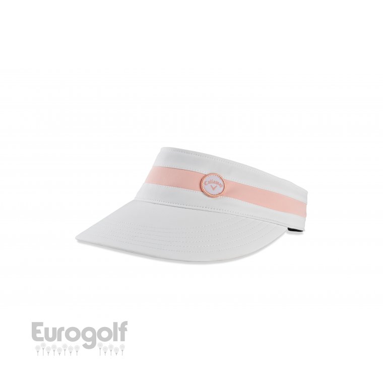 Logoté - Corporate golf produit Visière Femme de Callaway  Image n°5