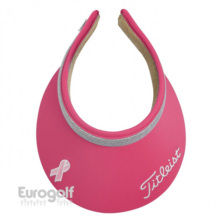 Ladies golf produit Pink Ribbon Visor de Titleist Image n°2