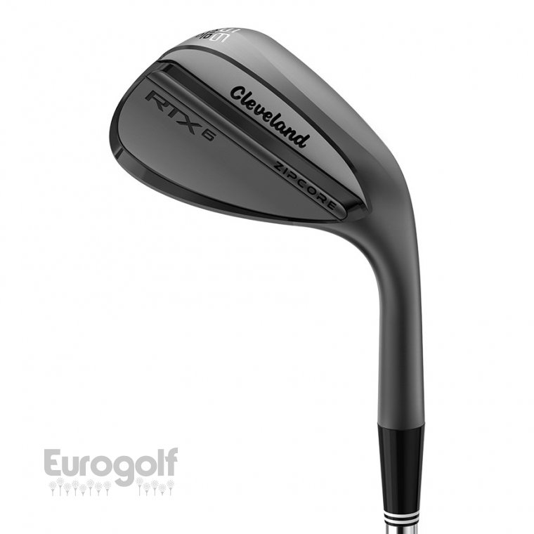 Wedges golf produit Wedge RTX 6 ZipCore Black Satin de Cleveland  Image n°4