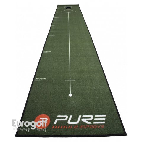 Accessoires golf produit Tapis de putting Pure2Improve de Longridge 