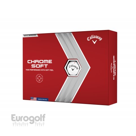 Logoté - Corporate golf produit Balles Chromesoft 22 de Callaway 