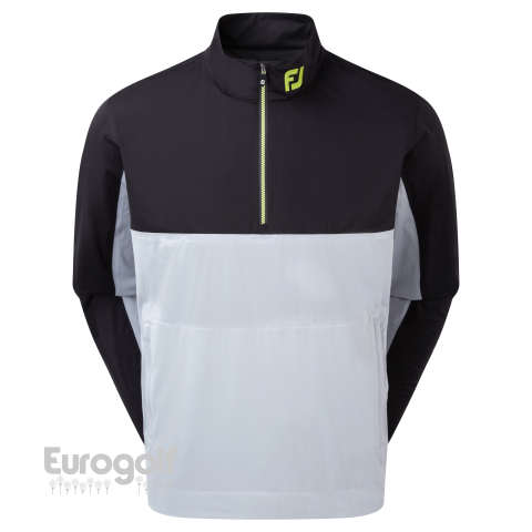 Vêtements golf produit Veste de pluie demi-zip HYDROKNIT pour homme de FootJoy 