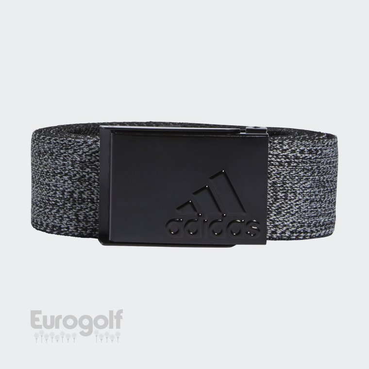 Accessoires golf produit Ceinture Réversible Golf Stretch Heather Web de Adidas  Image n°1
