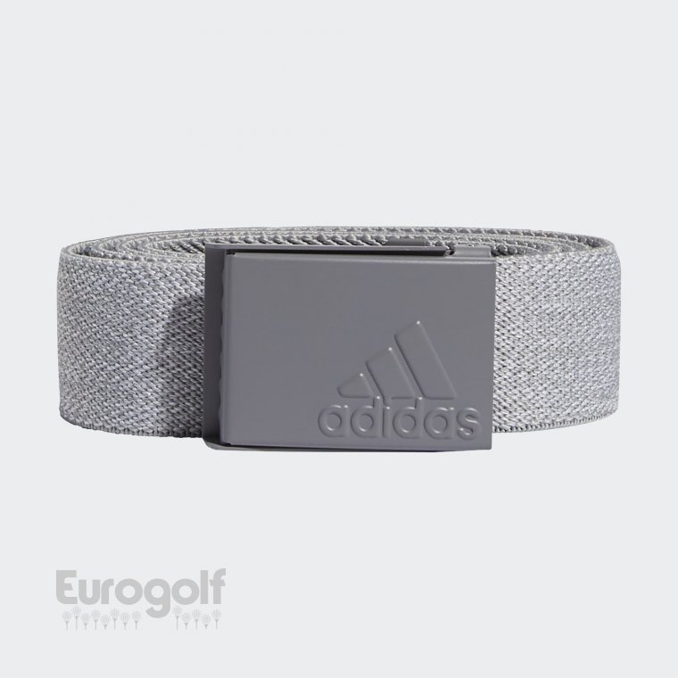 Accessoires golf produit Ceinture Réversible Golf Stretch Heather Web de Adidas  Image n°3