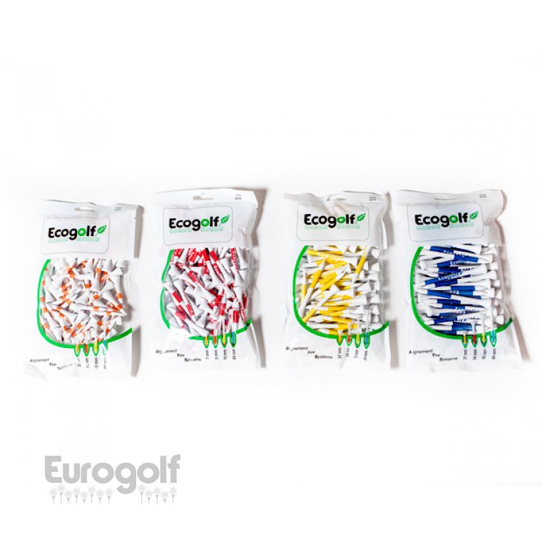 Accessoires golf produit Tees gradués Ecogolf de Ecogolf  Image n°1