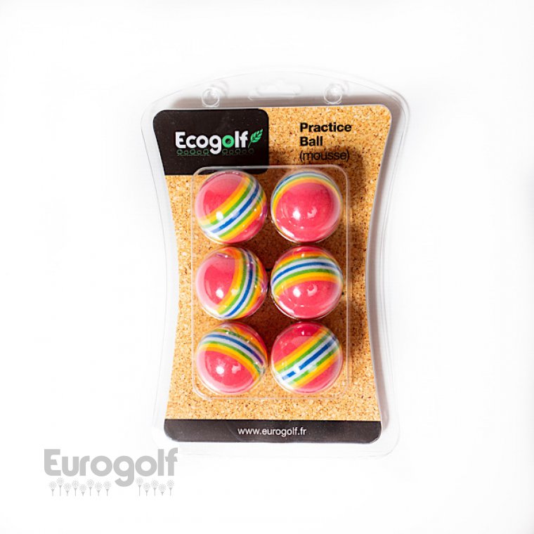 Balles golf produit Balles en mousse pour l'entrainement de Ecogolf  Image n°2