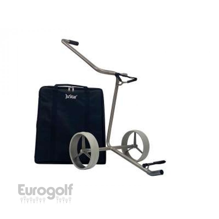 Chariots golf produit Silver manuel 2 roues de JuStar  Image n°3