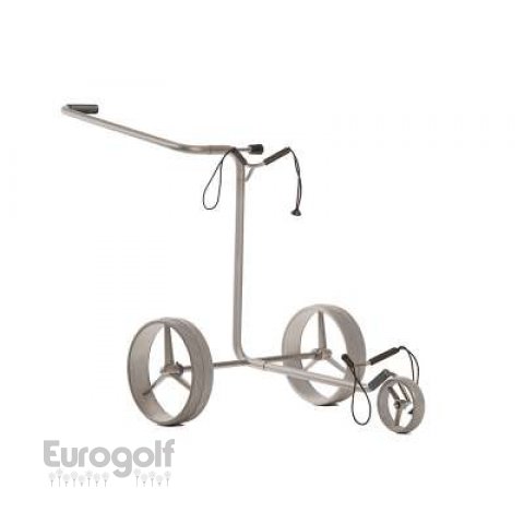 Chariots golf produit Silver manuel 3 roues de JuStar 