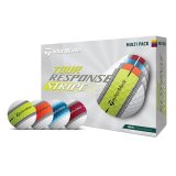 Balles golf produit Tour Response Stripe Multi Pack de TaylorMade  Image n°1