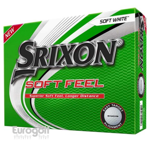 Logoté - Corporate golf produit Soft Feel de Srixon 