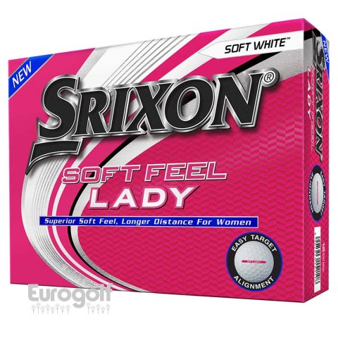 Logoté - Corporate golf produit Soft Feel Lady de Srixon 