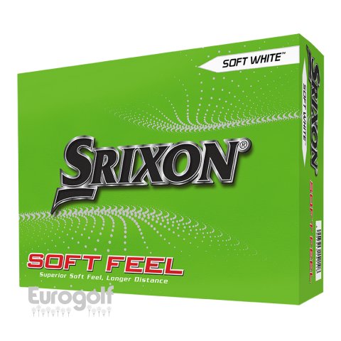 Balles golf produit Soft Feel de Srixon 