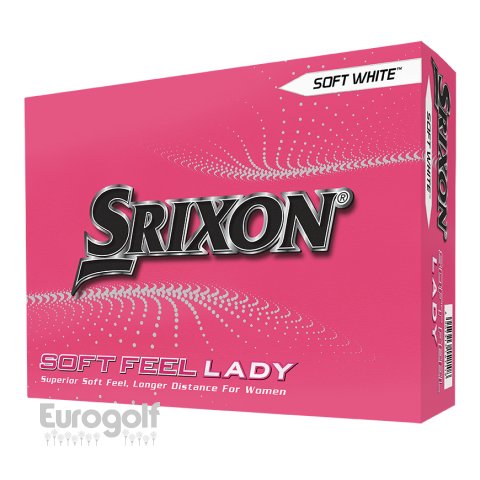 Balles golf produit Soft Feel Lady de Srixon 