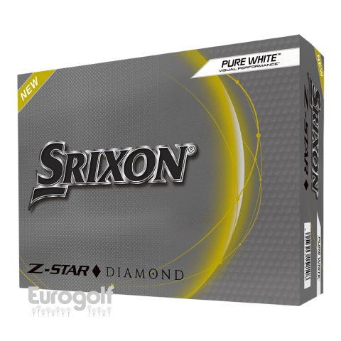 Balles golf produit Z-STAR DIAMOND de Srixon 