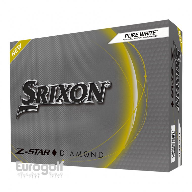 Balles golf produit Z-STAR DIAMOND de Srixon  Image n°1