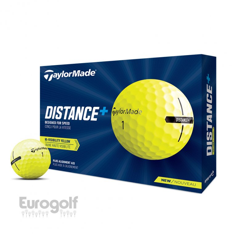 Balles golf produit Distance + de TaylorMade  Image n°4