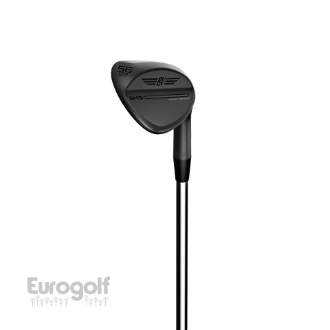 Wedges golf produit Wedge Vokey SM9 Jet Black de Titleist 