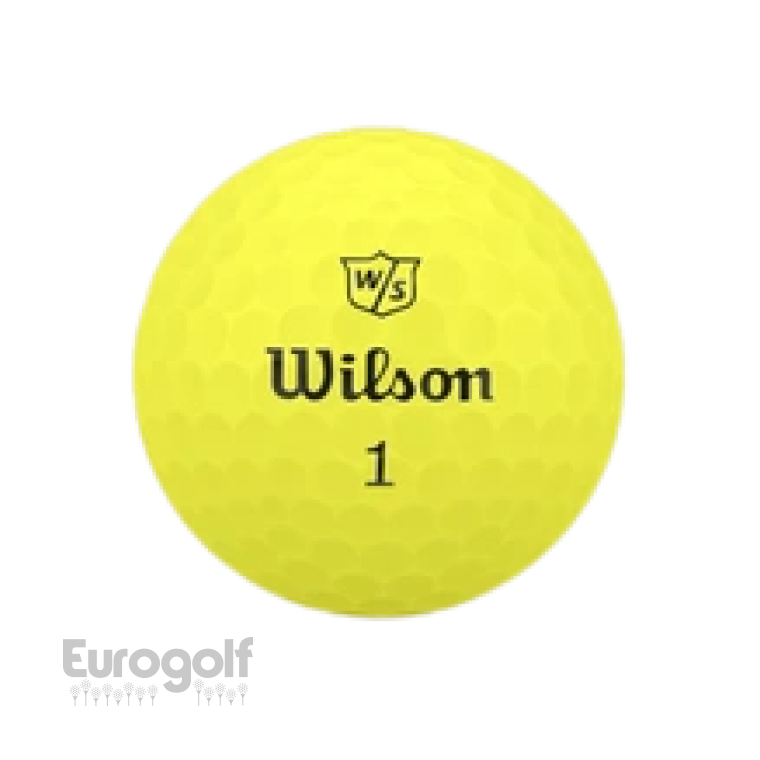 Balles golf produit Duo Soft Jaune de Wilson  Image n°2
