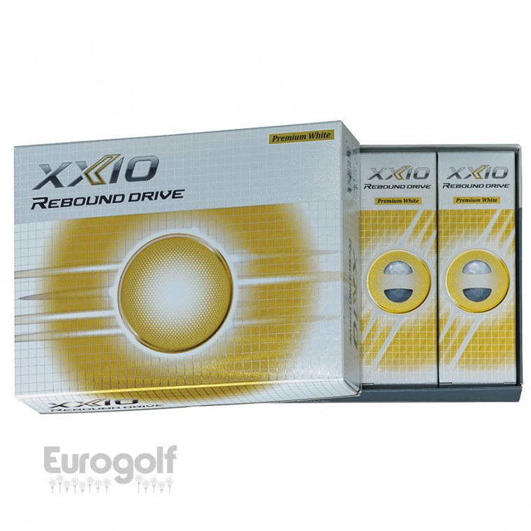 Balles golf produit Rebound Drive Prenium White de XXIO  Image n°2