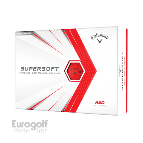 Logoté - Corporate golf produit Supersoft Matte de Callaway 