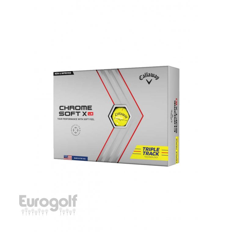 Logoté - Corporate golf produit Chromesoft X LS de Callaway  Image n°7