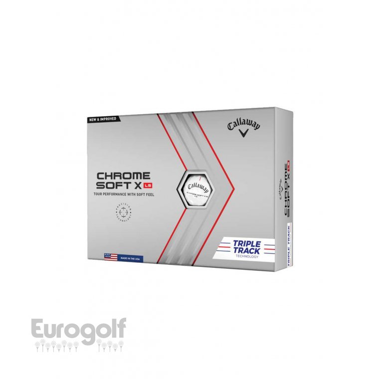 Logoté - Corporate golf produit Chromesoft X LS de Callaway  Image n°4