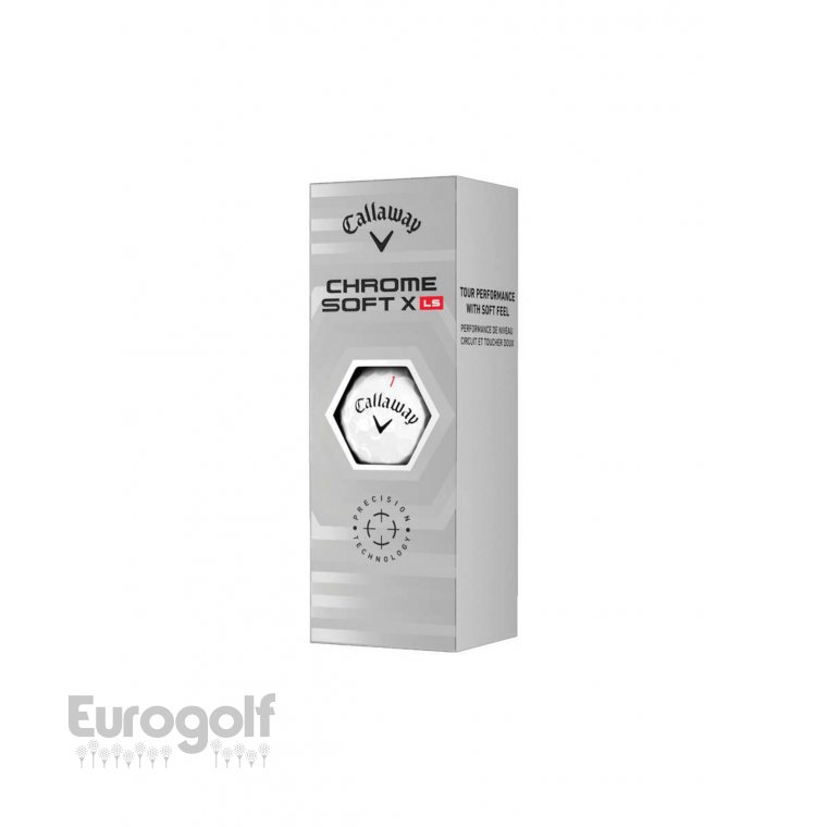 Logoté - Corporate golf produit Chromesoft X LS de Callaway  Image n°3