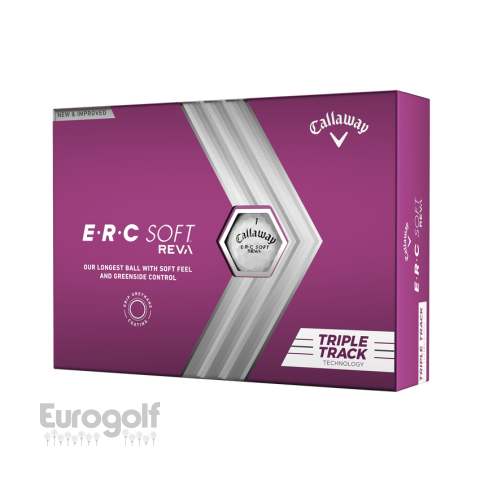 Balles golf produit ERC Soft Reva de Callaway 