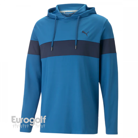 Vêtements golf produit Hoodie MATTR Colorblock de Puma 