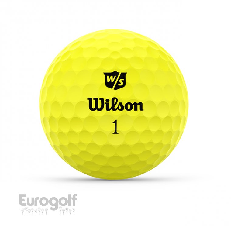 Balles golf produit Duo Optix Jaune de Wilson Image n°2