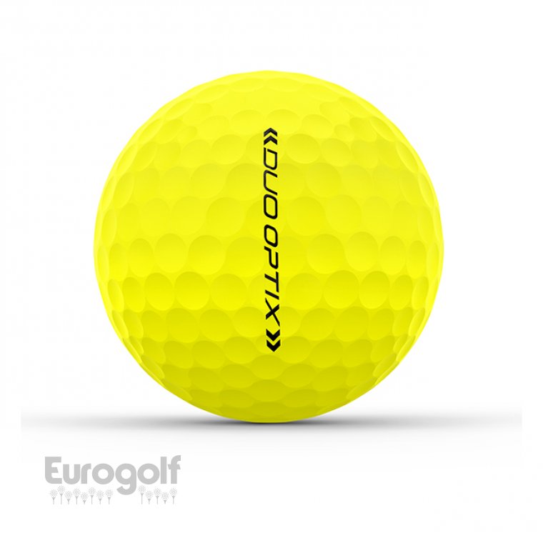 Balles golf produit Duo Optix Jaune de Wilson Image n°3