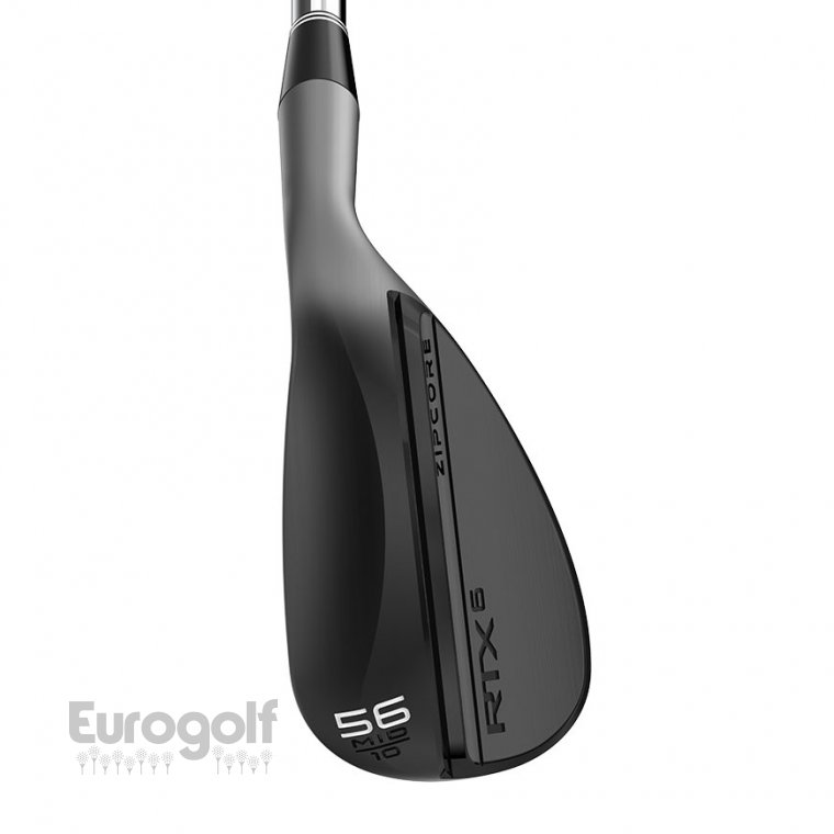 Wedges golf produit Wedge RTX 6 ZipCore Black Satin de Cleveland  Image n°6