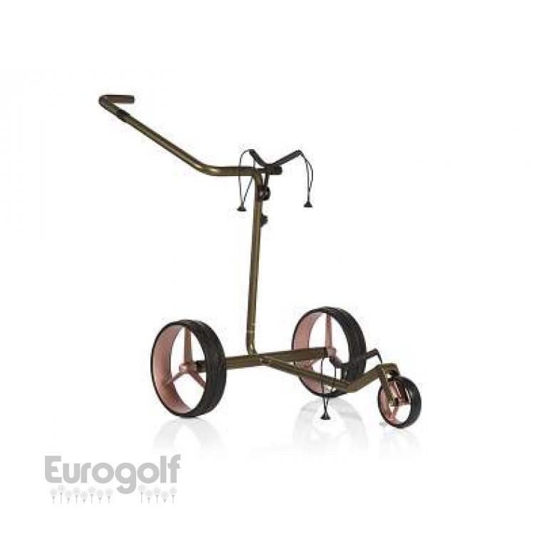 Chariots golf produit Carbon Travel Verde Rosé 2.0 de JuCad  Image n°1