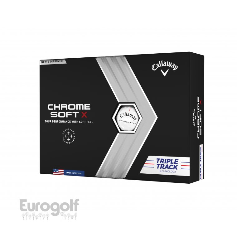Logoté - Corporate golf produit Chromesoft X de Callaway  Image n°4