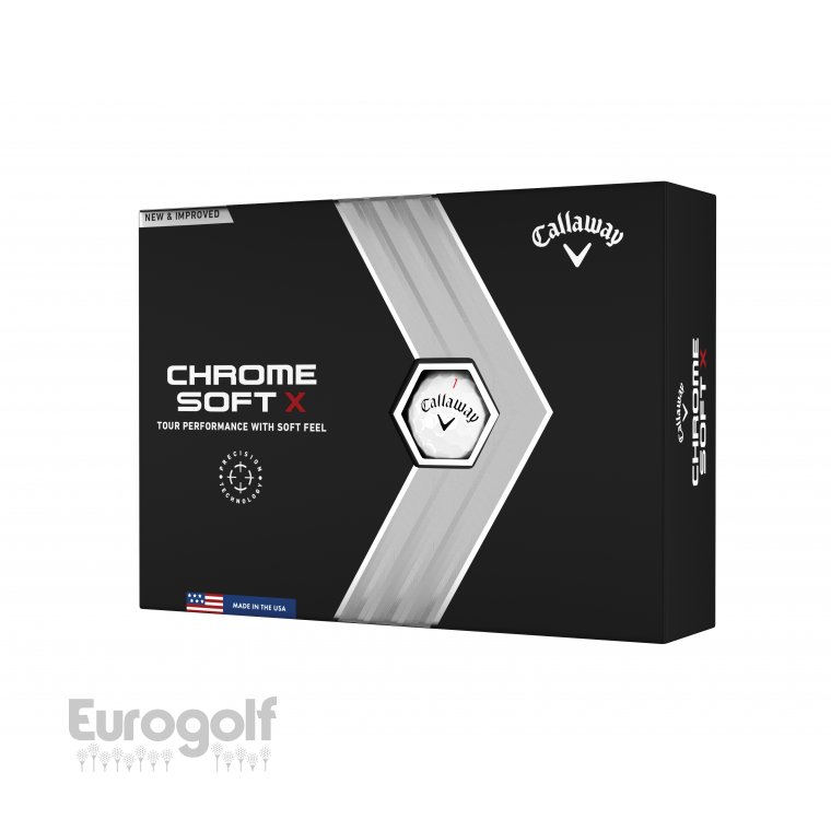 Logoté - Corporate golf produit Chromesoft X de Callaway  Image n°1
