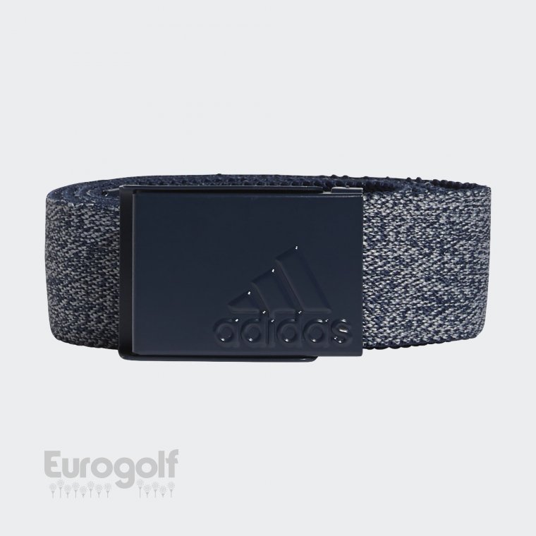 Accessoires golf produit Ceinture Réversible Golf Stretch Heather Web de Adidas  Image n°2