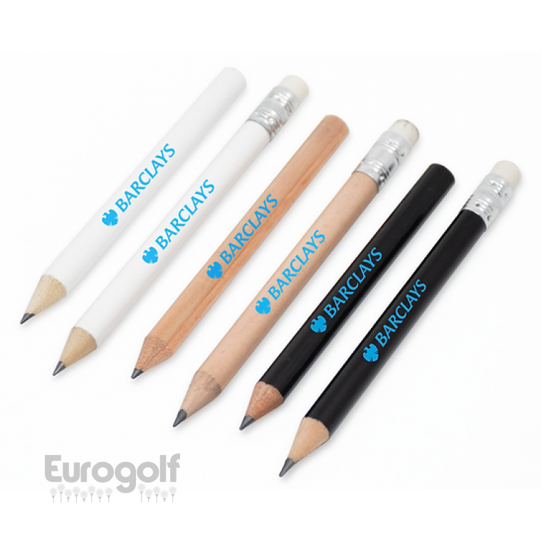 Logoté - Corporate golf produit Crayons avec gomme Image n°1