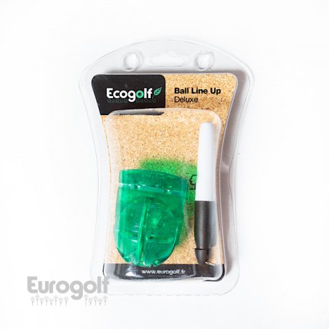 Accessoires golf produit Ball Line Up de Ecogolf 