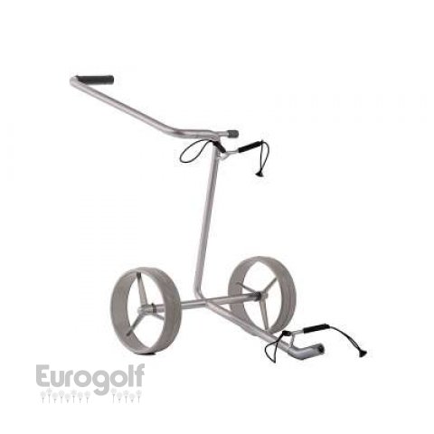 Chariots golf produit Silver manuel 2 roues de JuStar 