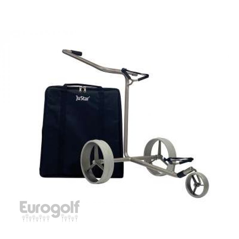 Chariots golf produit Silver manuel 3 roues de JuStar  Image n°3