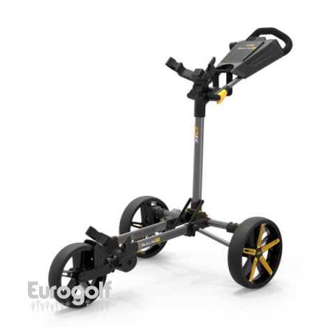 Chariots golf produit DLX FF de Powakaddy 