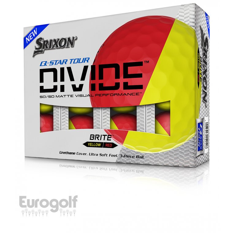 Balles golf produit Q Star Tour Divide de Srixon  Image n°6