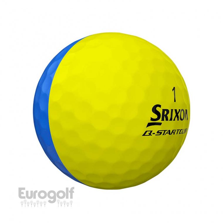 Balles golf produit Q-STAR Tour Divide de Srixon  Image n°6