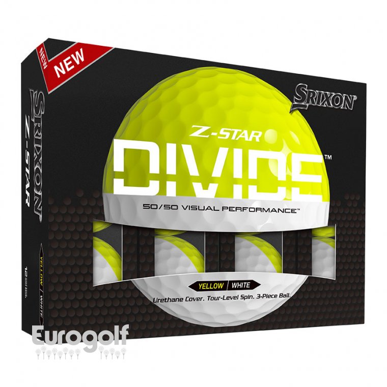 Balles golf produit Z-STAR Divide de Srixon  Image n°2