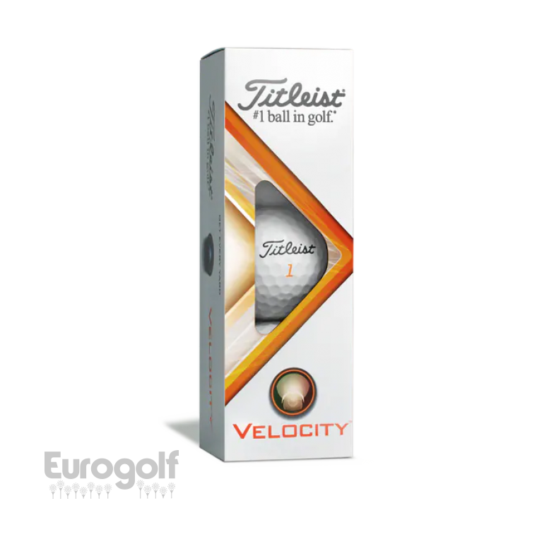 Balles golf produit Velocity de Titleist  Image n°3