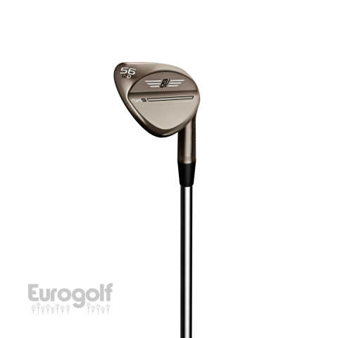 Wedges golf produit Wedge Vokey SM9 Brushed Steel de Titleist 