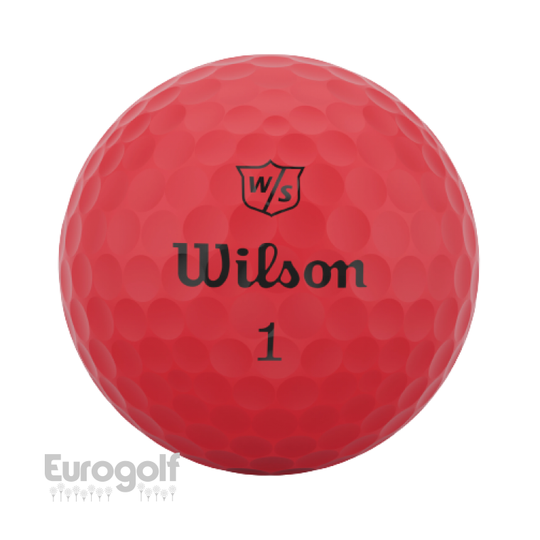 Balles golf produit Duo Soft Rouge de Wilson  Image n°2